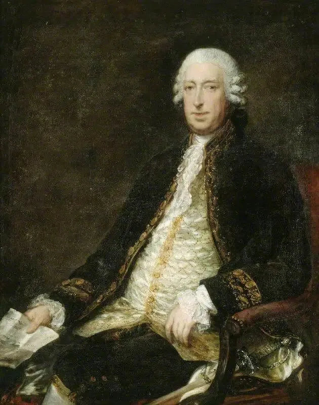 Lord George Sackville, vizconde Sackville (1716-1785) - Thomas Gainsborough