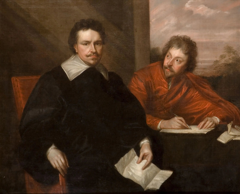 Lord Strafford y su secretario Sir P Mainwaring - Antoine van Dyck