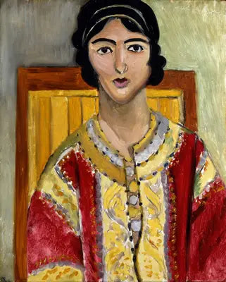 Lorette con la chaqueta roja - Henri Matisse
