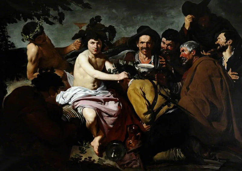 Los borrachos (El Triunfo de Baco) - Diego Velázquez