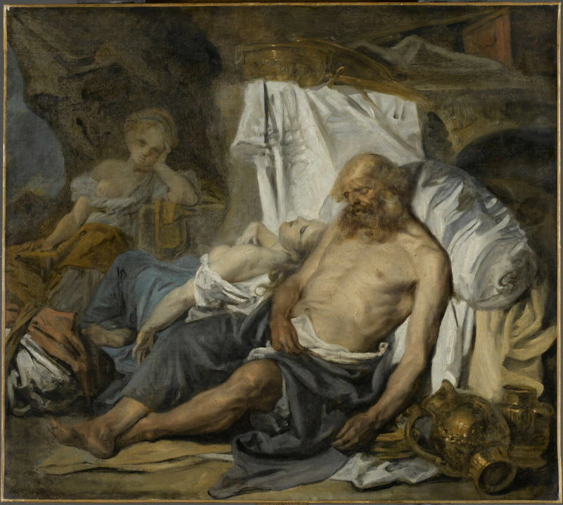 Loth et ses filles - Jean-Baptiste Greuze