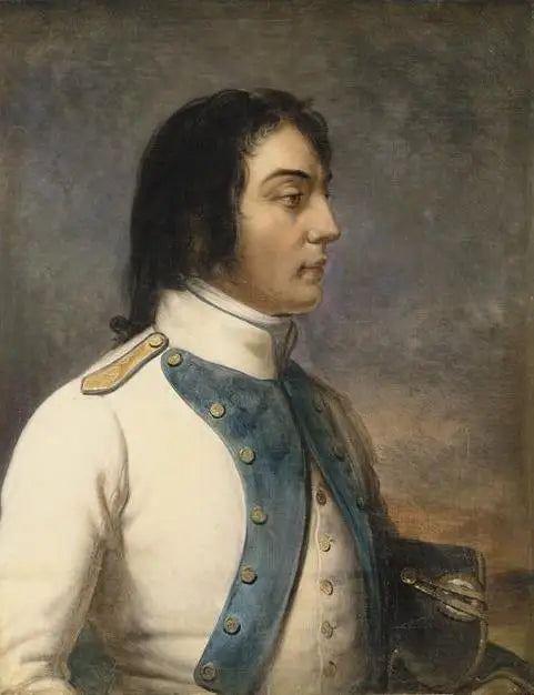 Louis-Charles-Antoine Des Aix de Veygoux, conocido como Desaix, capitán en el 46º regimiento de infantería de línea en 1792 - Charles de Steuben
