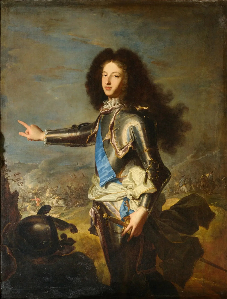 Luis de Francia, duque de Borgoña - Hyacinthe Rigaud