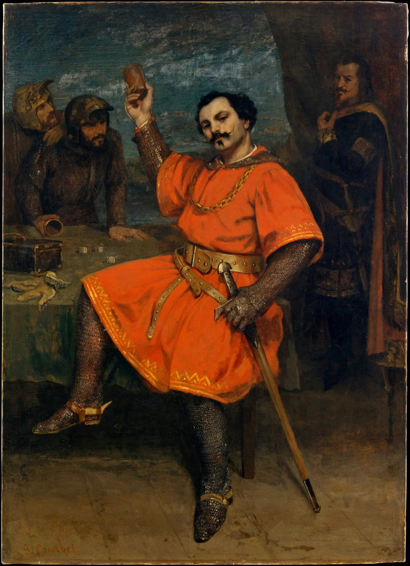 Louis Gueymard en el papel de Robert el Diablo - Gustave Courbet