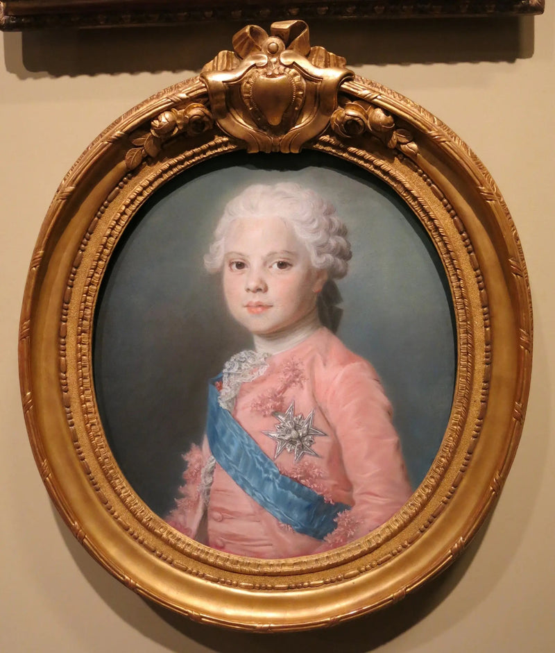 Luis Stanislao Javier de Francia, conde de Provenza - Maurice-Quentin de La Tour