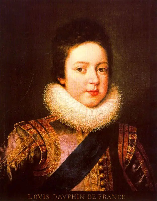 Luis XIII en Delfín - Frans Pourbus el Joven