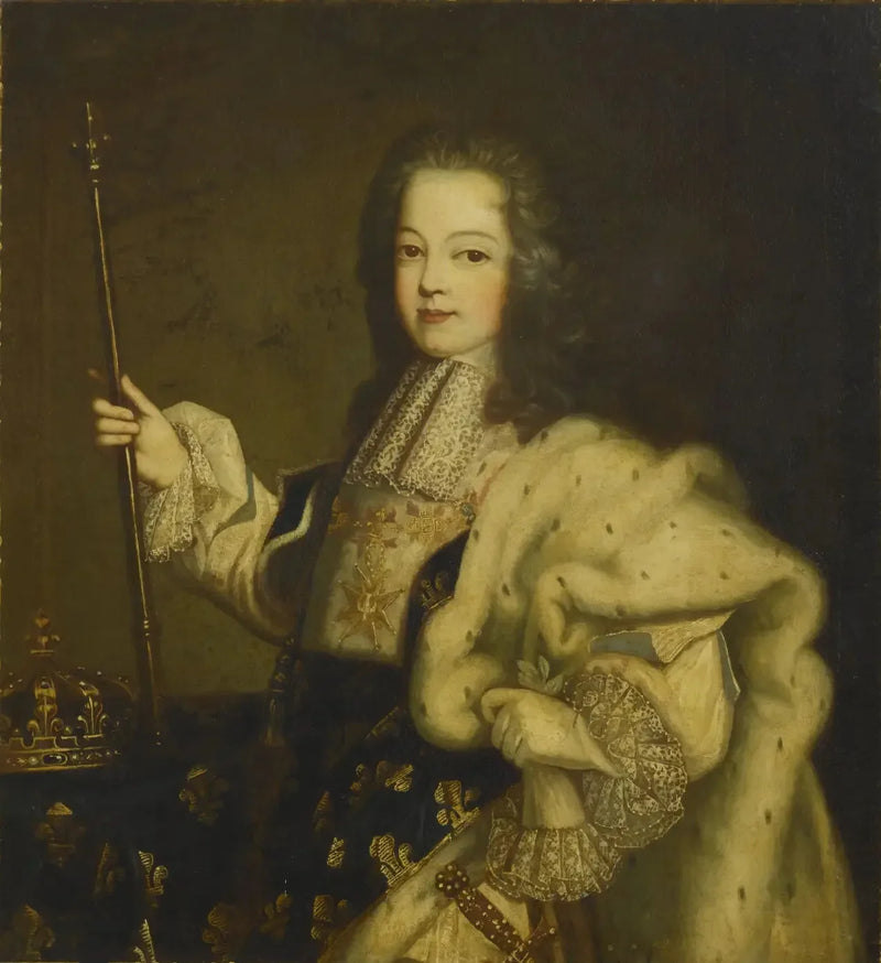 Luis XV, rey de Francia (1710-1774) - Hyacinthe Rigaud