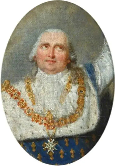 Luis XVIII (1755-1824), recibiendo la corona de Enrique IV - François Gérard