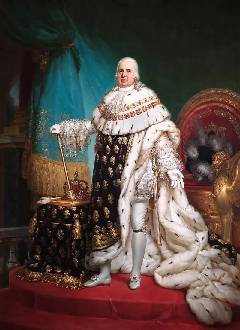 Luis XVIII (1755–1824), rey de Francia - François Gérard