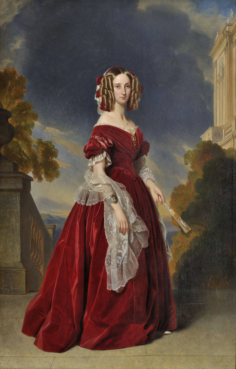 Louise d'Orléans, reina de los belgas (1812-1850) - Franz Xaver Winterhalter