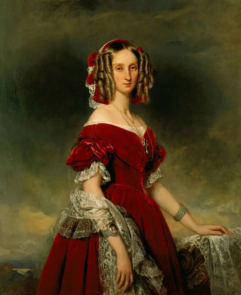 Louise, reina de los belgas (1812-1850) - Franz Xaver Winterhalter