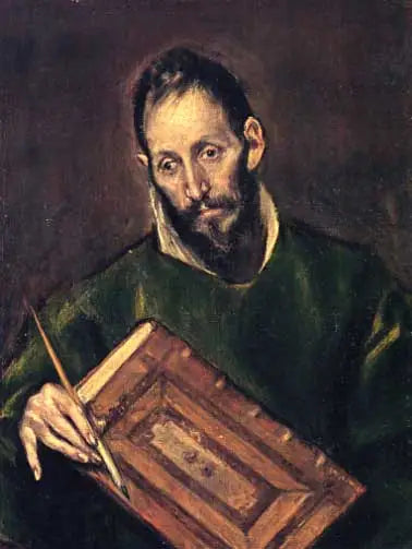 Luc el evangelista - El Greco