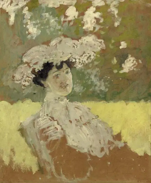 Lucie Hessel con sombrero - Édouard Vuillard