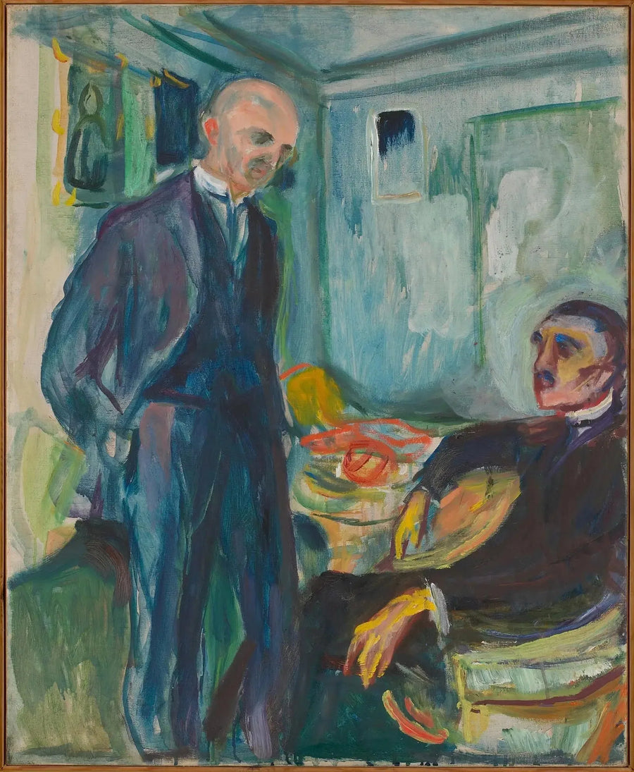 Lucien Dedichen y Jappe Nilssen - Edvard Munch