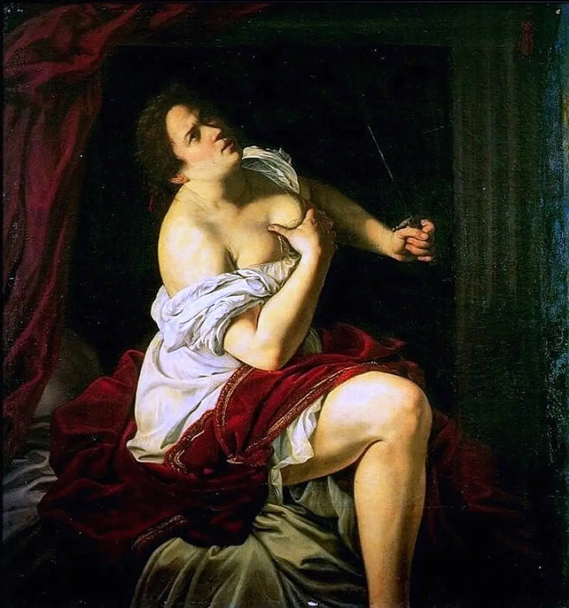 Lucrecia - Artemisia Gentileschi