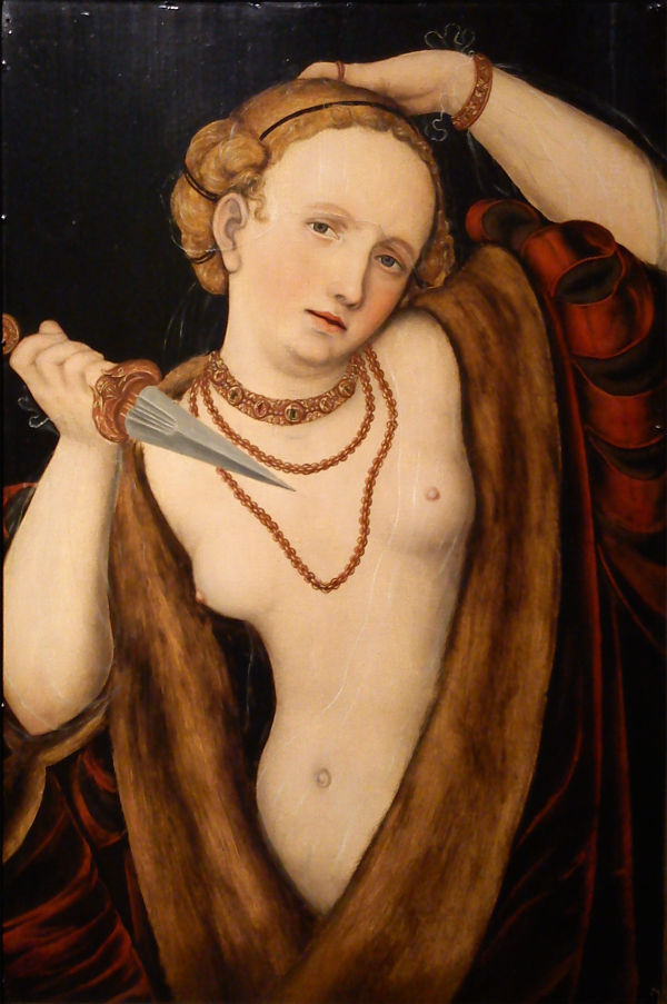 Lucrecia - Lucas Cranach el Viejo