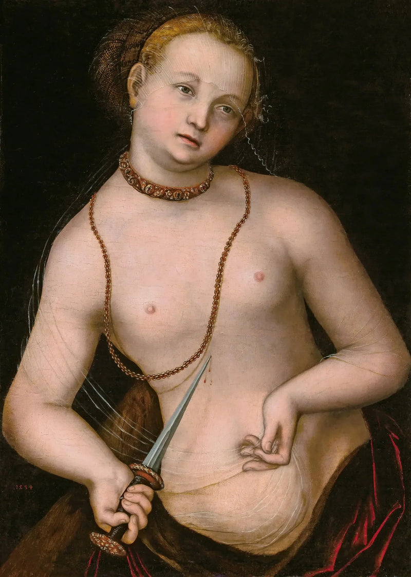 Lucrecia - Lucas Cranach el Viejo