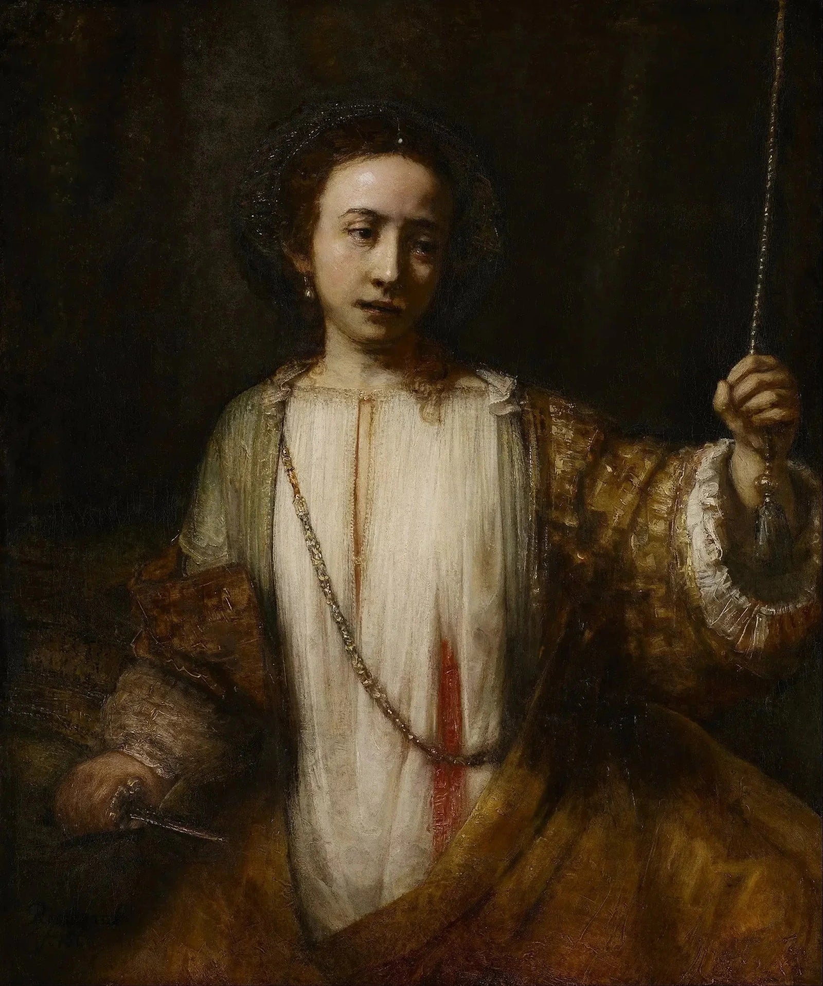 Lucrecia - Rembrandt