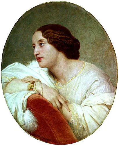 Ludmille Komar, princesa de Beauvau-Craon - Paul Delaroche