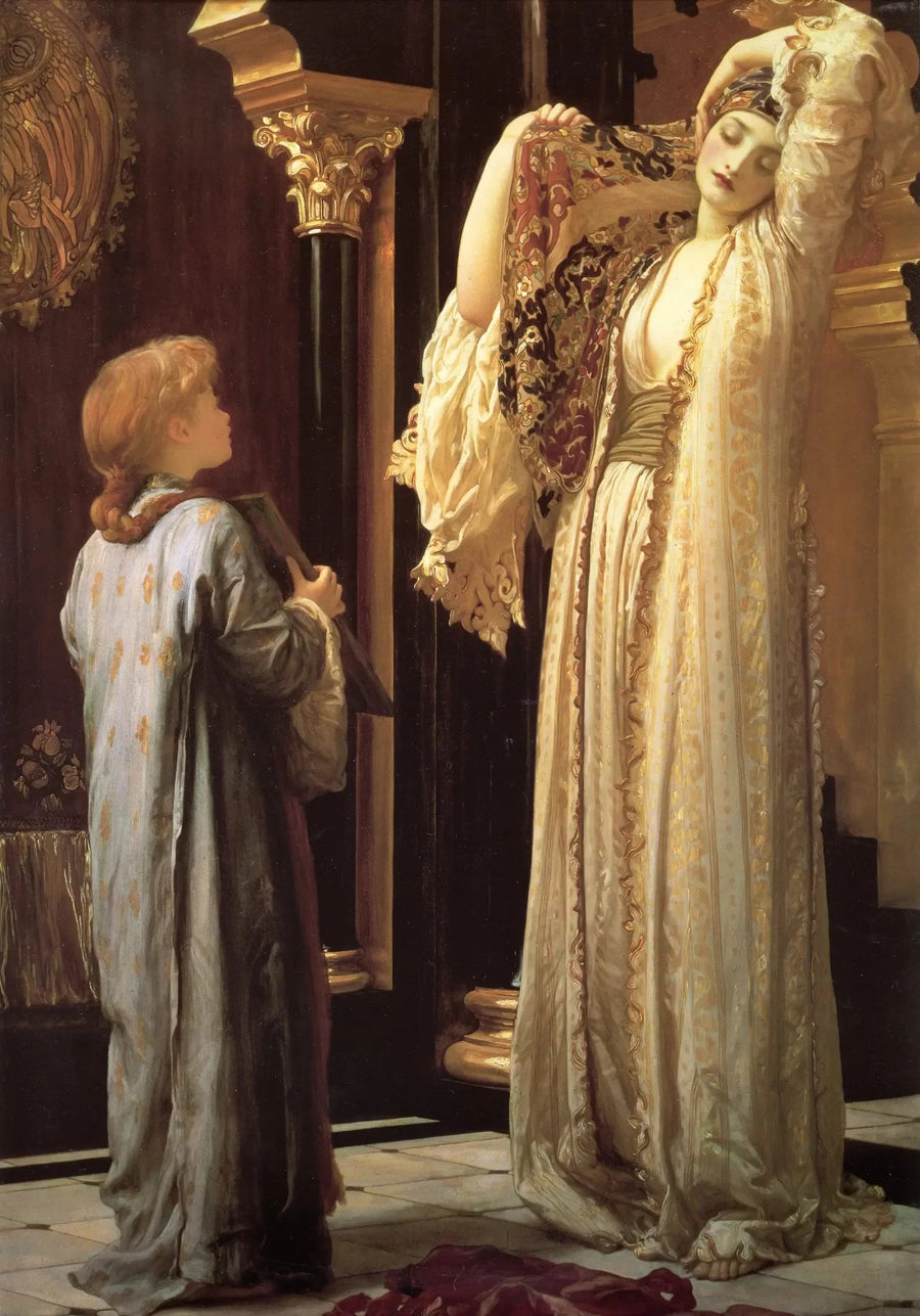 Luz del harén - Frederic Leighton