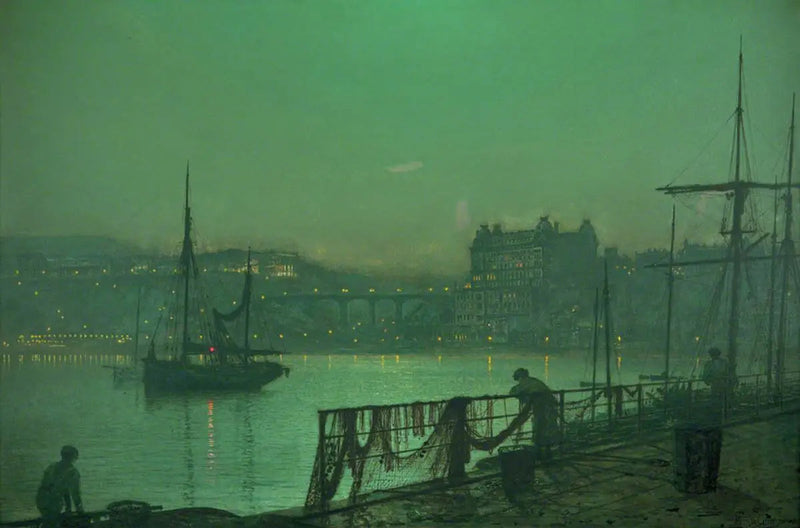 Luces de Scarborough - John Atkinson Grimshaw