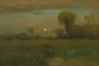 Luna de la cosecha - George Inness