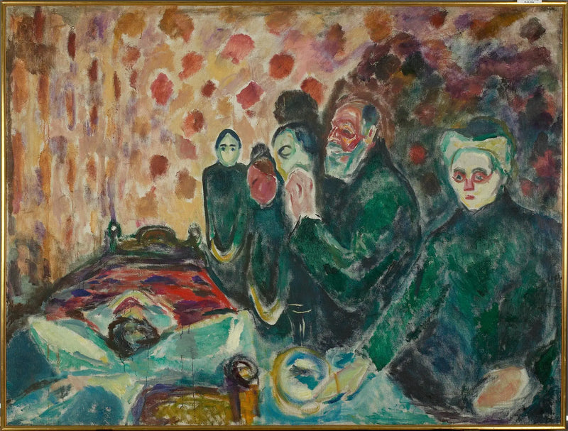 Lucha contra la muerte - Edvard Munch