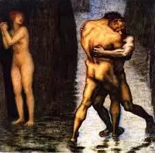 Lucha por la Mujer - Franz Von Stuck