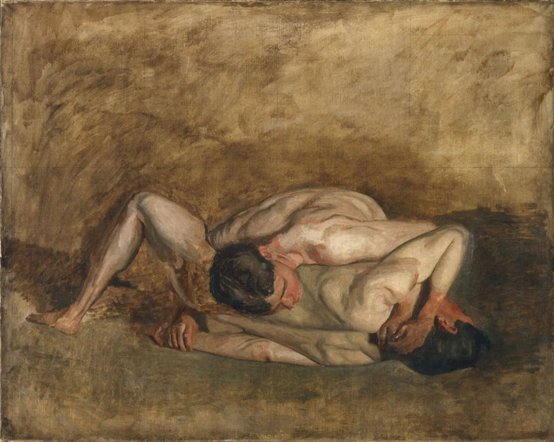 Luchadores - Thomas Eakins
