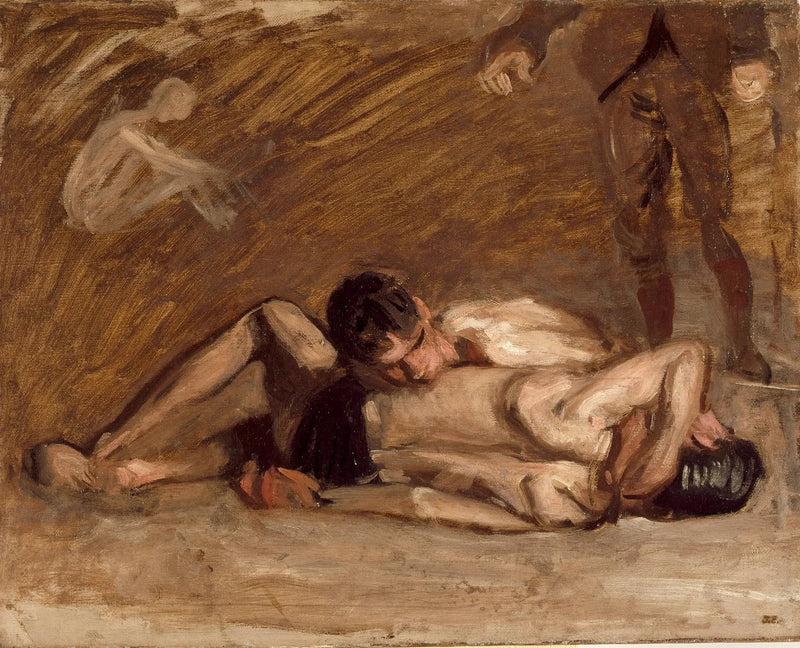 Luchadores - Thomas Eakins