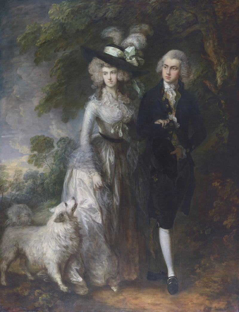 M. y Sra. William Hallett - Thomas Gainsborough
