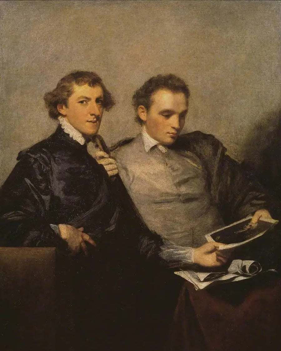 M. Huddesford y M. Bampfylde - Joshua Reynolds