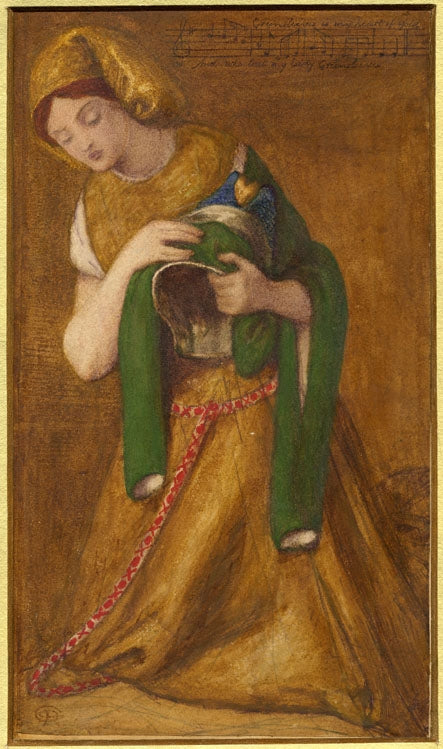 Mi Dama Greensleeves - Dante Gabriel Rossetti