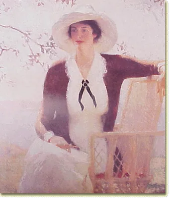 Mi hija Elisabeth - Frank Weston Benson