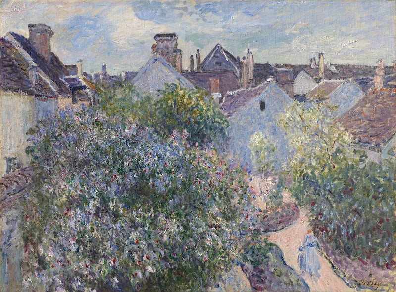 Mi casa en Moret - Alfred Sisley
