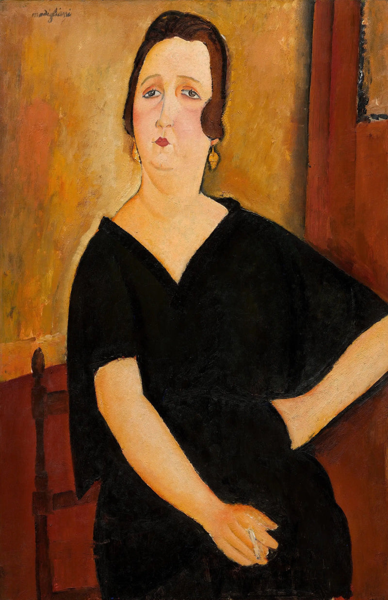 Madame Amédée (Mujer con el cigarrillo) - Amedeo Modigliani