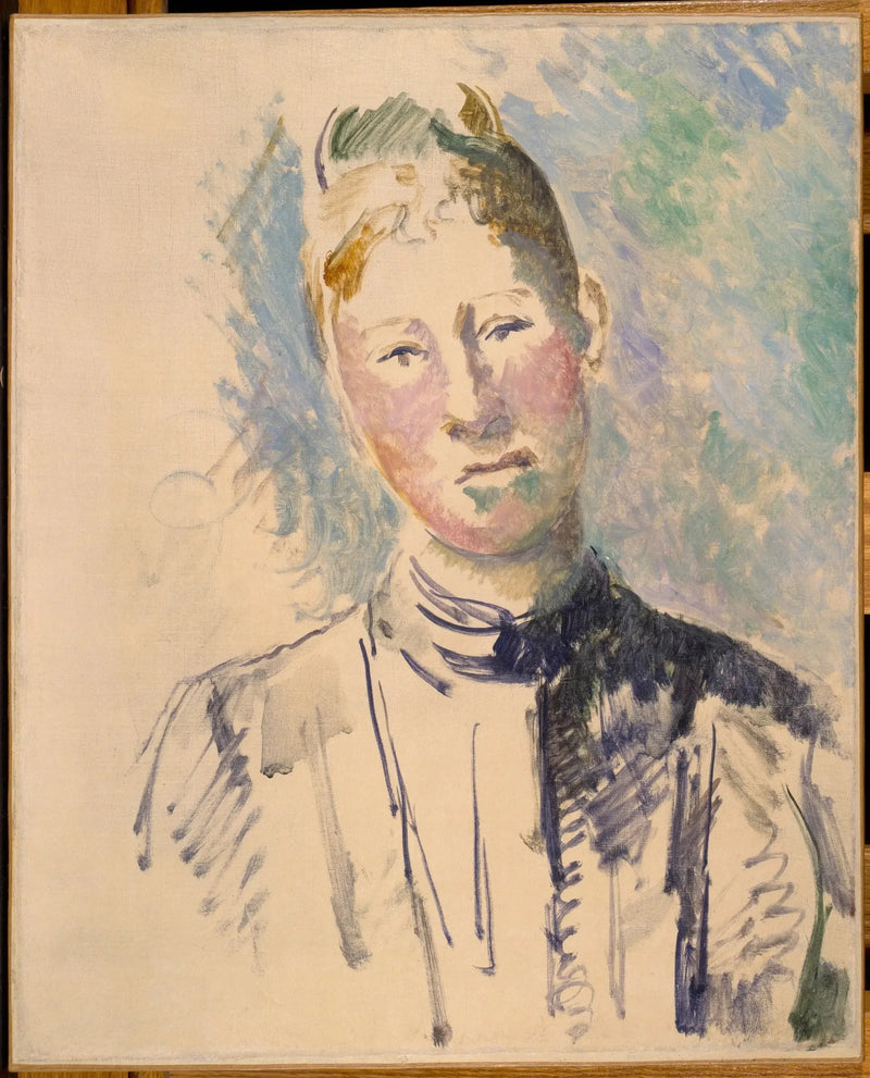 Señora Cézanne - Paul Cézanne