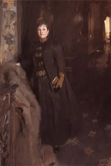 Madame Clara Rikoff - La hermana de Madame Salomon - Anders Zorn