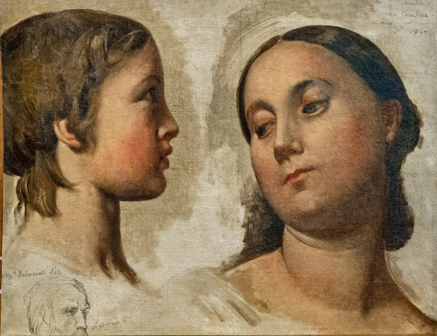 Madame de Lauréal y hijos - Jean-Auguste-Dominique Ingres