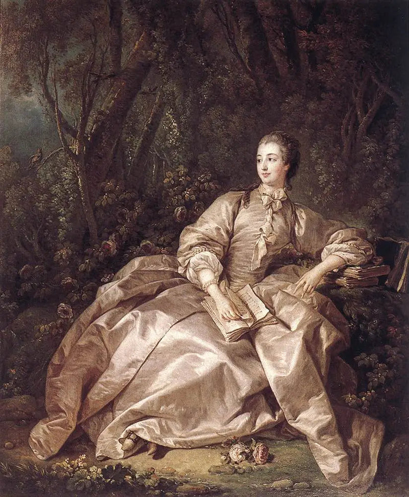 Madame de Pompadour, amante de Luis XV - François Boucher