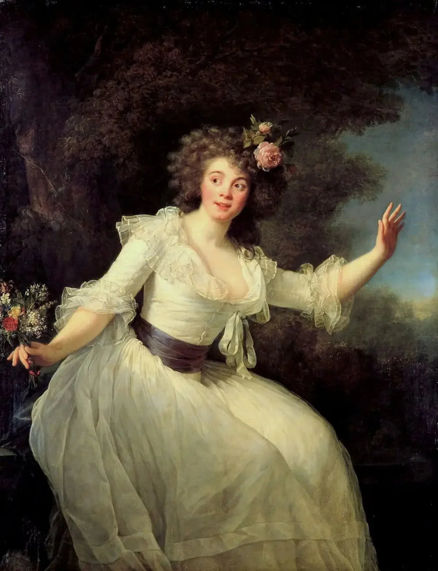 Madame Dugazon en el papel de « Nina » - Élisabeth Vigeé Le Brun