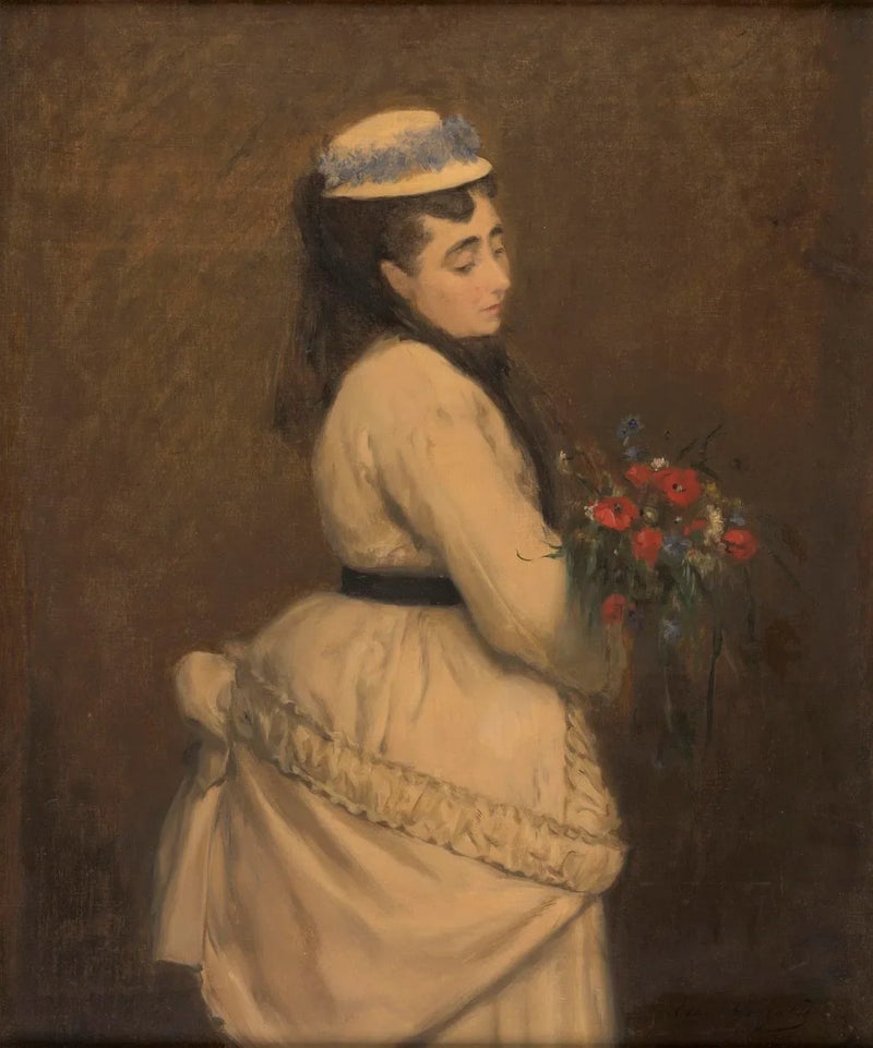 Madame E.G. (Madame Emmanuel Gonzalès, la madre de la artista) - Eva Gonzalès