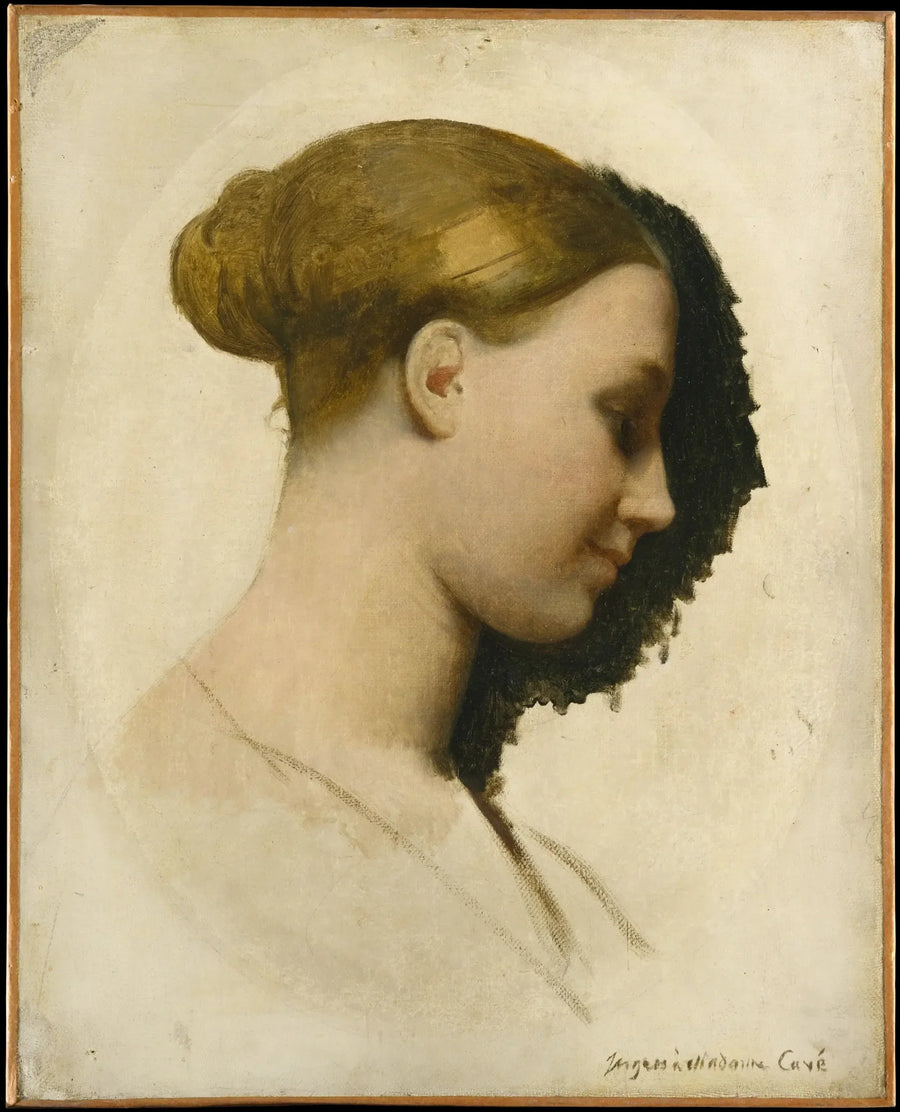 Madame Edmond Cavé (Marie-Élisabeth Blavot, nacida en 1810) - Jean-Auguste-Dominique Ingres