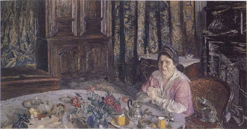 Madame Henri Vaquez - Édouard Vuillard