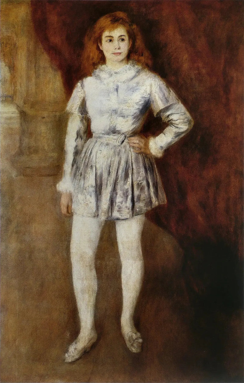 Madame Henriot en travestido - Pierre-Auguste Renoir