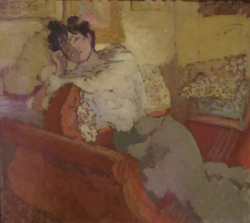 Madame Hessel en su boudoir - Édouard Vuillard