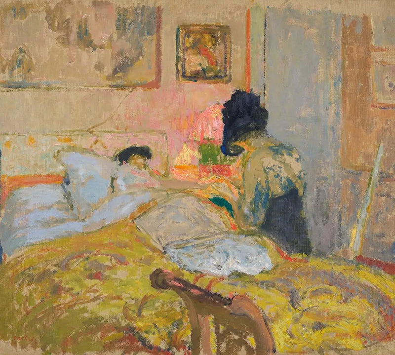 Madame Hessel y la Manicura - Édouard Vuillard