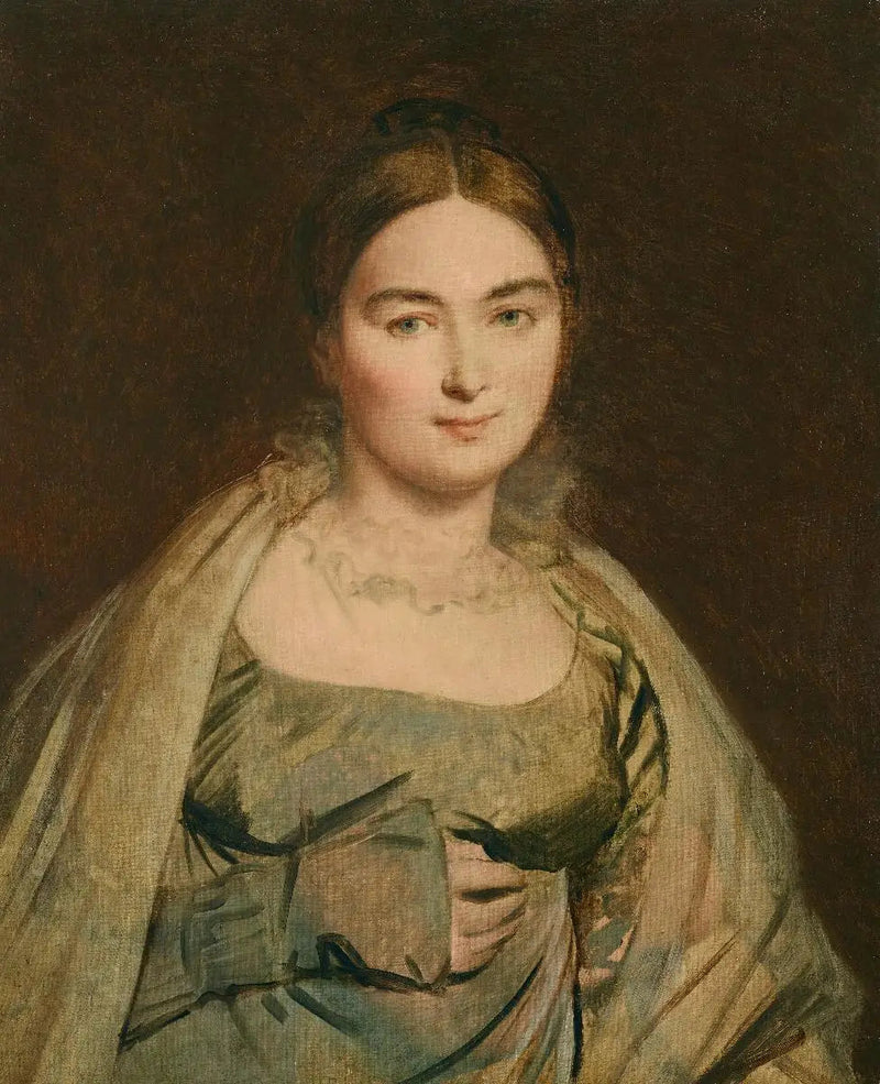 Madame Ingres, nacida Madeleine Chapelle - Jean-Auguste-Dominique Ingres