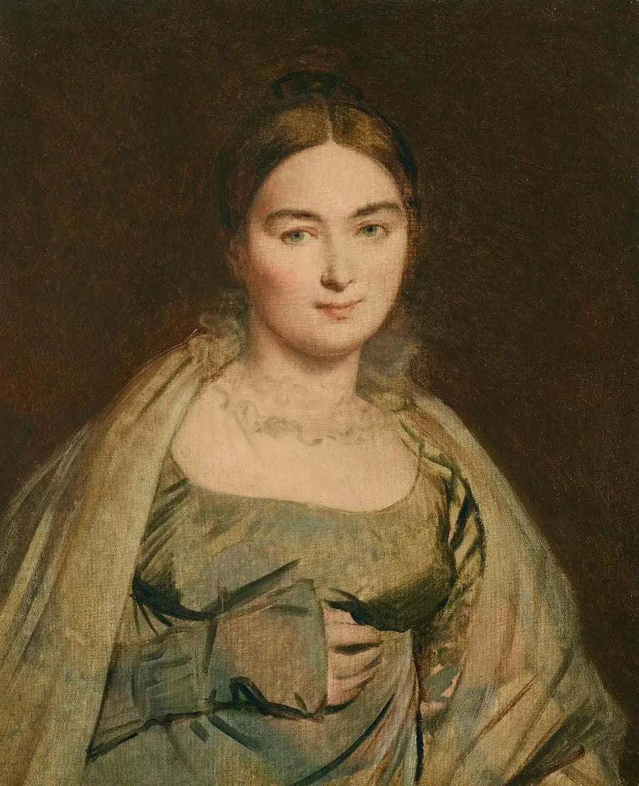 Madame Ingres, nacida Madeleine Chapelle - Jean-Auguste-Dominique Ingres