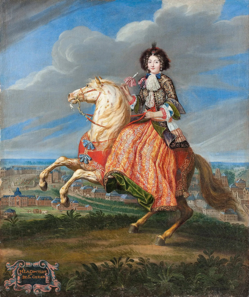 Madame La Condesa de Saint Géran - Pierre Mignard